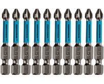 GROSS Бита торсионная PH2 x 50 мм, для ударных шуруповертов, 10 шт. 11493