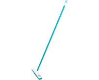 PALISAD HOME Щетка пластмассовая для чистки ковров, 27 cм, c черенком, 120 см, бирюзовая щетина, Home Palisad 935505