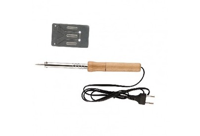 SPARTA Паяльник с ручкой из дерева, 60 Вт, 220 В 913103