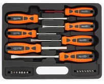 SPARTA Набор отверток, биты, двухкомпонентные рукоятки, 21 предмет 13309