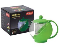 MALLONY Чайник заварочный VARIATO, объем: 750 мл, пластик корпус, фильтр из нерж стали, цвета в ассорт. (910102)