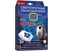 TOP HOUSE THN 102 S Сверхпрочные нетканые пылесборники 4 шт. (392487)