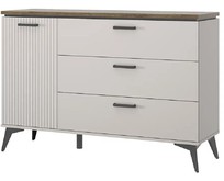 АНРЭКС VINATI Тумба 1D3S Цвет ПЕРСИДСКИЙ ЖЕМЧУГ/АМАРОК (3 уп.)