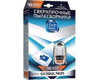 TOP HOUSE THN 2515 Е Сверхпрочные нетканые пылесборники с антибактериальной обработкой, 4 шт (392463)