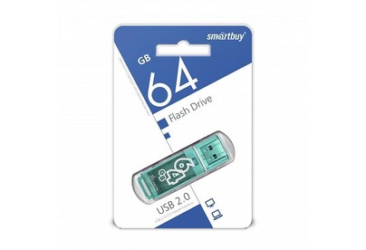 SMARTBUY (SB64GBGSG) 64GB GLOSSY SERIES изумрудный