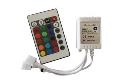 ECOLA CRS144ESB 144W 12V 12A с ИК пультом управления