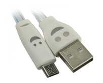 SMARTBUY IK12S кабель USB  MICRO USB с индикацией заряда 1.2м
