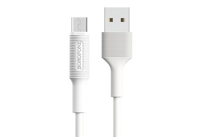 BOROFONE (6957531081661) BX1 USB (m)microUSB (m) 1м белый