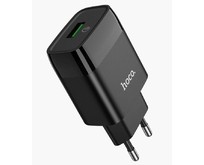 HOCO (6931474732507) СЗУ HOCO C72Q Glorious single port charger черный