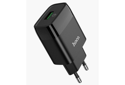 HOCO (6931474732507) СЗУ HOCO C72Q Glorious single port charger черный