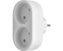 DEFENDER (99106) TA02 2 розетки белый