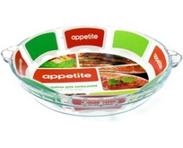 APPETITE PL15 стекл круг 22х4см/1,25л с руч