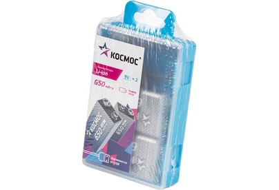 КОСМОС KOCLi9V650mAh2B черный