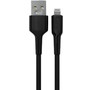 MORE CHOICE (4620202553126) K63i 2м USB 2.4A для Lightning , черный