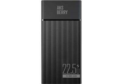 AKSBERRY (6900287710026) E102 Riffles PD22,5w 10000 mAh (черный)
