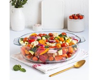 APPETITE PLH18 стекл овал 31х22х8,5см/2,8л глубокая с руч