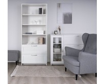 ГУД ЛАКК 2.02.07.110.1 СИРИУС стеллаж 2 ящика 78х190 белый RU (2 пак.)