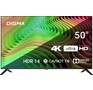 DIGMA DMLED50UBB40 UHD SMART TV Салют
