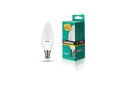 CAMELION (12073) LED7C35/830/E14/7Вт/3000K