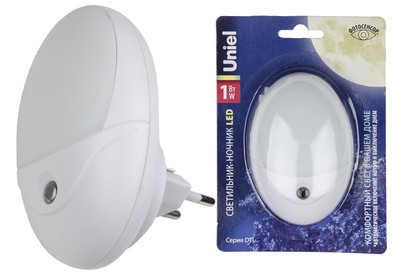 UNIEL (UL00007055) DTL317 Овал/White/Sensor