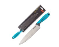 MALLONY Нож с прорезиненной рукояткой ARCOBALENO MAL01AR поварской, 20 см (005520)