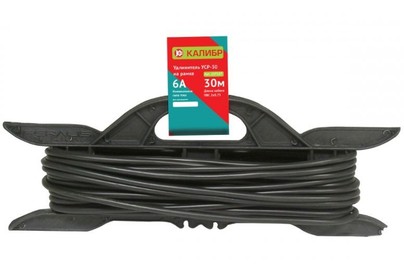 КАЛИБР Удлинитель на рамке УСР30 (2х0,75)