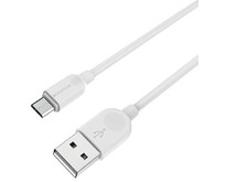 BOROFONE (6957531090014) BX14 USB (m)microUSB (m) 2.0m  белый