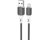BOROFONE (6974443384765) BX79 USB 2.4A microUSB 1м черный