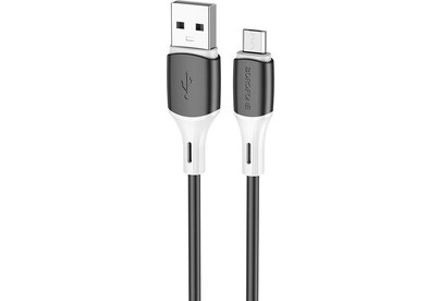 BOROFONE (6974443384765) BX79 USB 2.4A microUSB 1м черный