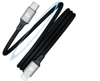 AKSBERRY (6900307870013) X164 Magnetic Type C  Lightning, черный