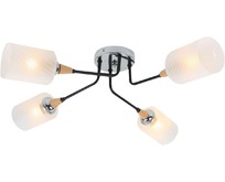 ESCADA 2101/4P E27*60W Black/Chrome