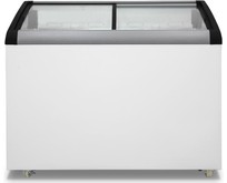 БИРЮСА CF32 320л (ларь, гнутое стекло) белый