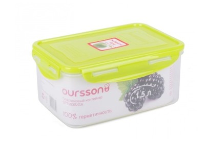 OURSSON CP1503S/GA контейнер прямоугольный 1,5л