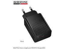BOROFONE (6941991122811) BAS75A 1TypeC 3.0A PD 30W Black