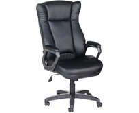 OLSS кресло АДМИРАЛ Ультра черный экокожа