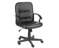 OLSS кресло ЧИП Ультра черный экокожа