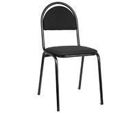 OLSS стул СМ7 ткань черная В14 рама окрашенная черной порошковой краской