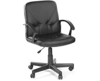 OLSS Кресло ЧИП 365 Ультра черный экокожа