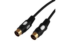 REXANT (172522) ШНУР DIN 5 PIN  DIN 5 PIN, ДЛИНА 1,5 МЕТРА (GOLD)