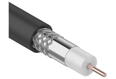 REXANT (012202) RG6U, 75 ом, бухта 100 м, черный