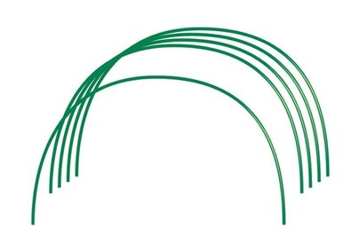 RUSSIA Парниковые Дуги в ПВХ 0,75х0,9м 6 шт. диаметр трубы 10мм 64407