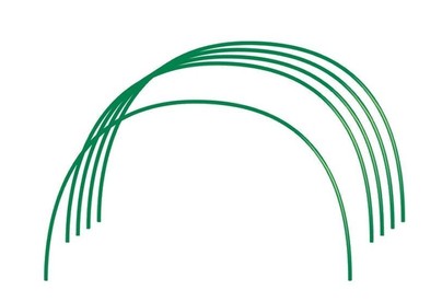 RUSSIA Парниковые Дуги в ПВХ 0,85х0,9м 6 шт. диаметр провол. 5мм 64408