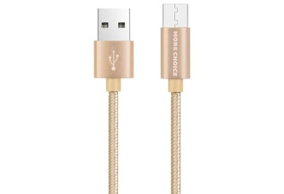 MORE CHOICE (4627151190228) K11m USB 2.0A для micro USB 1м Gold
