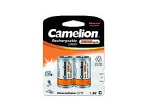 CAMELION (6184) C 3500MAH NIMH BL2 (NHC3500BP2, аккумулятор,1.2В)