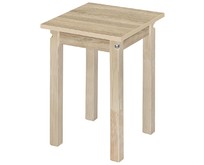 ЭЛЕГИЯ Табурет ПН ЛДСП (Бесцветный (Лак),Дуб Сонома) (1 кор.)