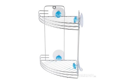 РЫЖИЙ КОТ Полка угловая двухъярусная W2672 