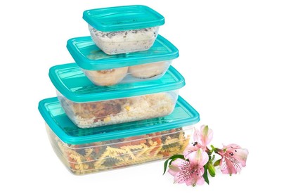 VIOLET Набор контейнеров FRESCO 4 шт. 1750 мл (Бриз) 470175135