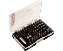 MATRIX Набор бит с магнитным держателем, CrV, 61 шт. 11387