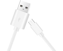 MORE CHOICE (4627151190754) K13mUSB 2.4A microUSB белый 1m