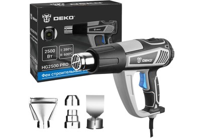 DEKO HG2500 PRO, 2500 Вт, с LCD дисплеем 0634336